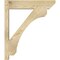 Ekena Millwork Legacy Slat Rough Sawn Outlooker, Douglas Fir, 6"W x 24"D x 28"H OUT06X24X28LEC06RDF - alternate 3